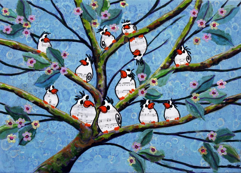 Nu er dagen fuld af sang