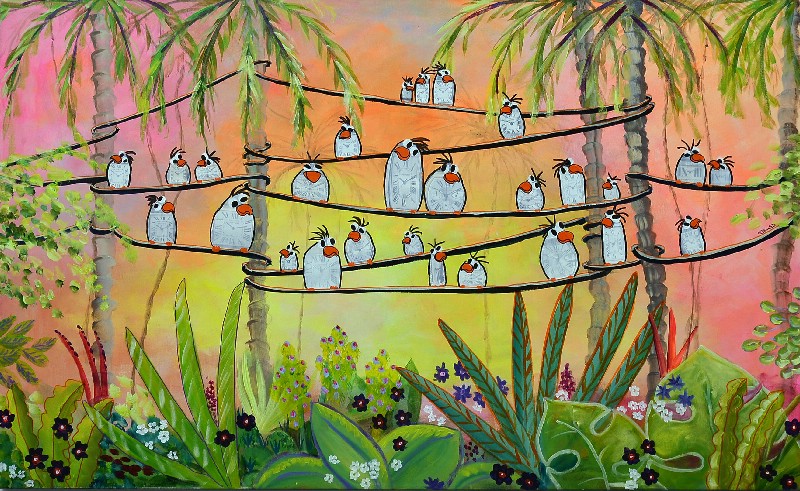 Tiden flyver i urskoven