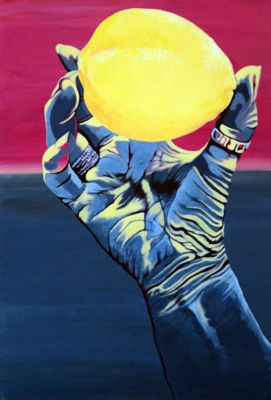 Bare pres citronen lidt