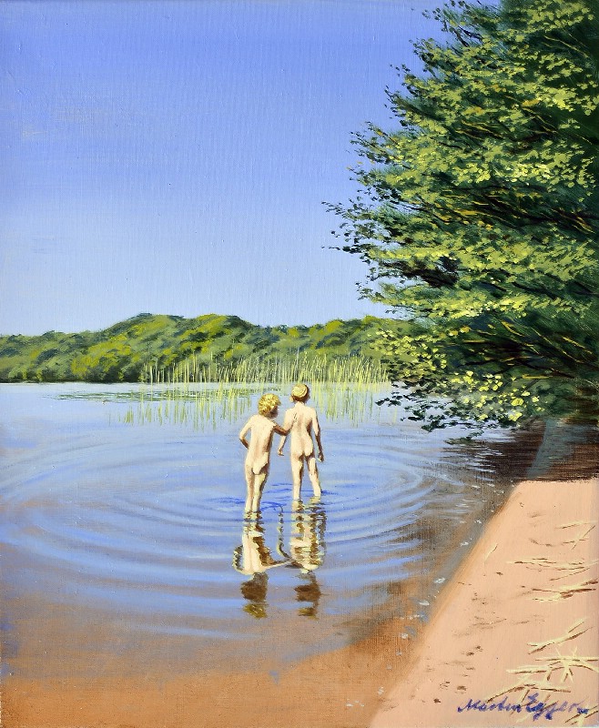 To drenge ved Knudsø