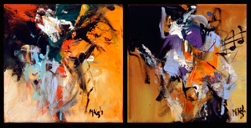 Maria Kragh - 2 stk 20x20 cm