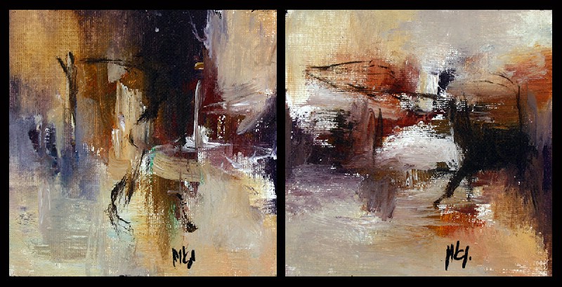 Maria Kragh - 2 stk 15 x 15 cm