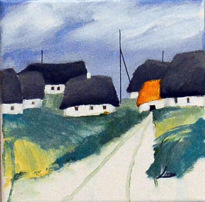 Akvarel - forskellige motiver og størrelser