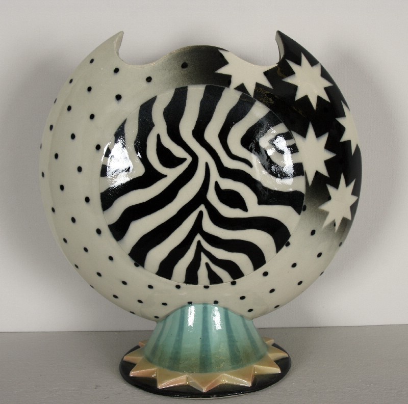 Skulturel vase - keramik