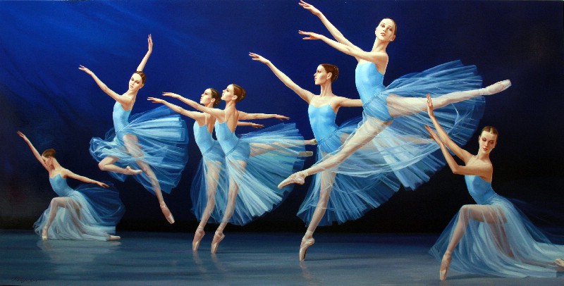 Ballet Serenade Or Dance With The Moon