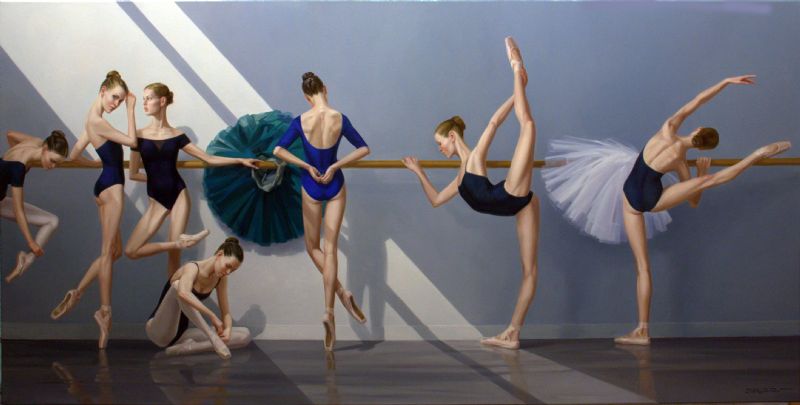 Lesson In Ballet Class