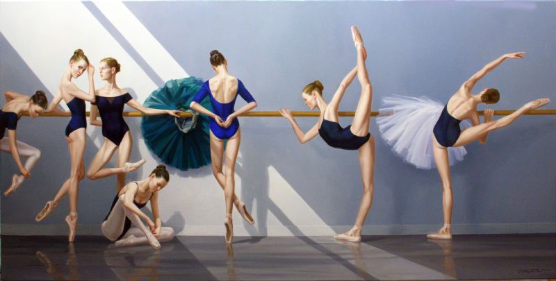 Lesson In Ballet Class