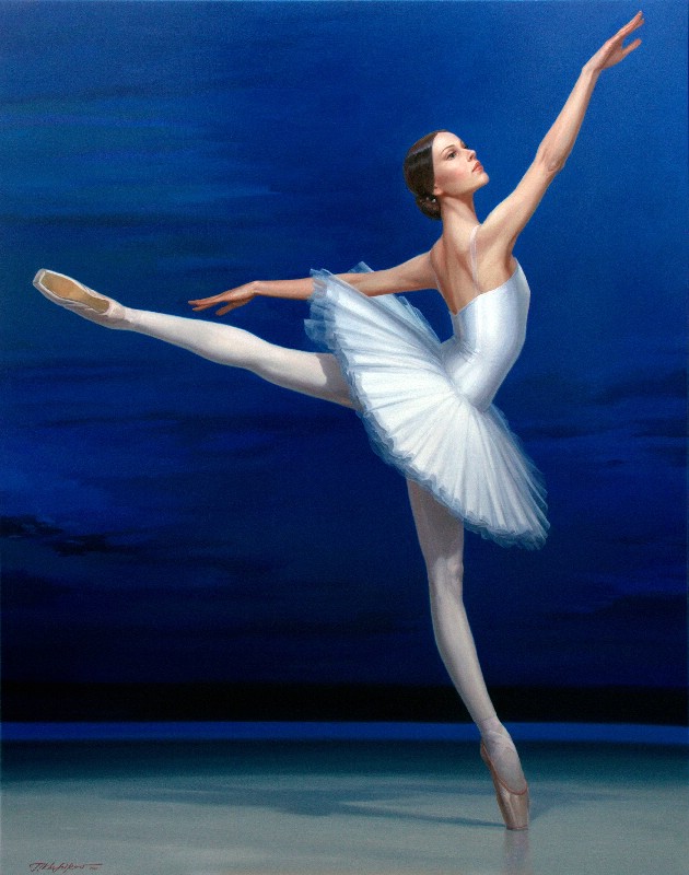 Ballerina In White