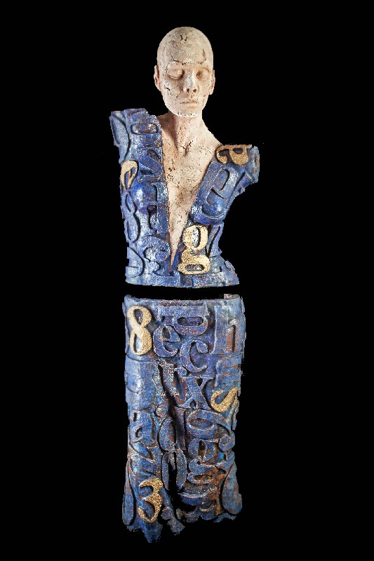 Blue Girl - Hanging On Wall