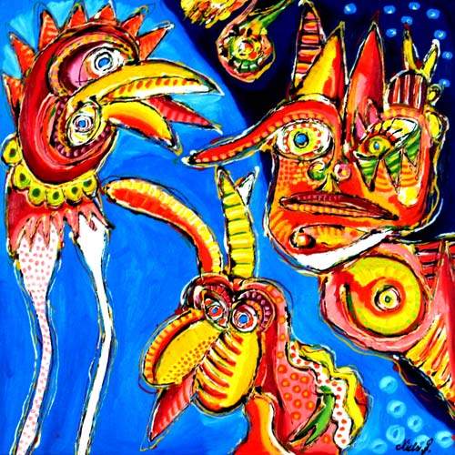 Kings Sticks And Birds