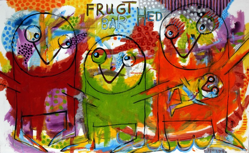 &AElig;bler, pære og bananer