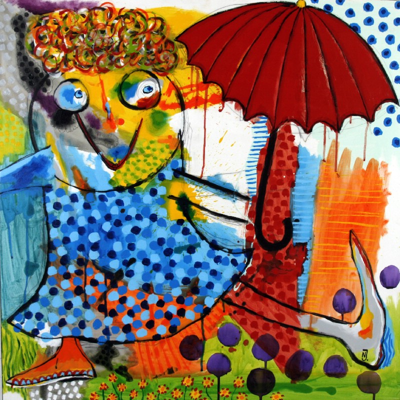 Pigen med den røde paraply