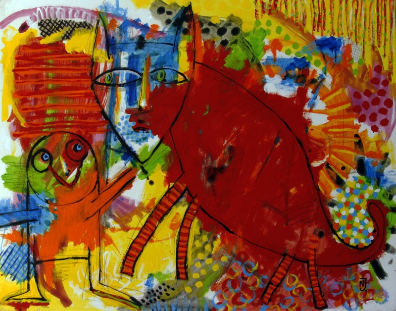 Det var ligegodt kattens