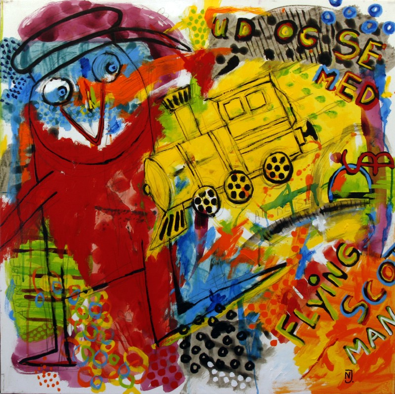 Gå ikke over sporet der kommer tog