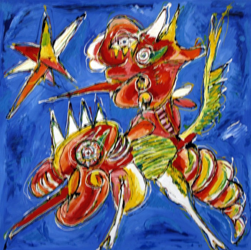 Lonesome Rider In Blue