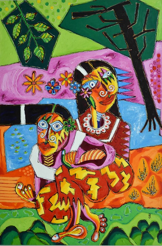 Pastiche Over Paul Gauguin