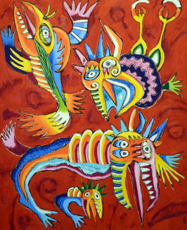 Birds In The Red