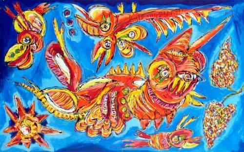 Colorfull Play in the Grey