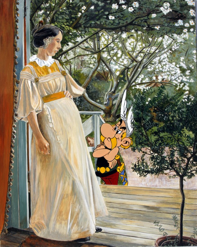 I havedøren - parafrase over L.A. Ring