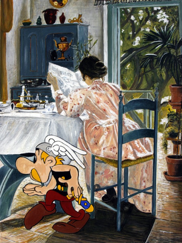 Ved frokostbordet - parafrase over L.A. Ring