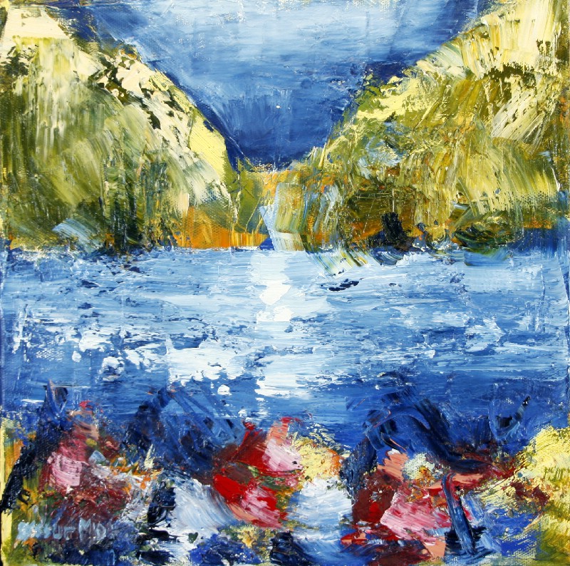 Tidlig morgen i juni - Færøerne