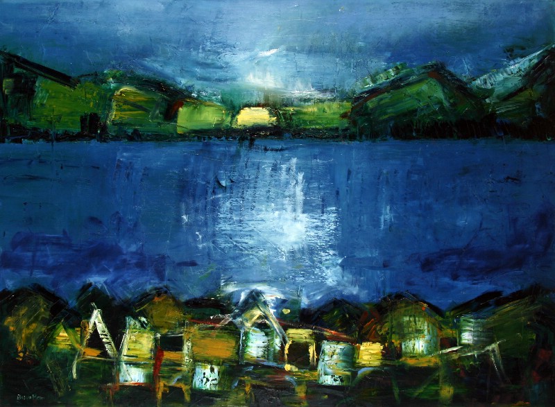 Morgenlys i april - Færøerne