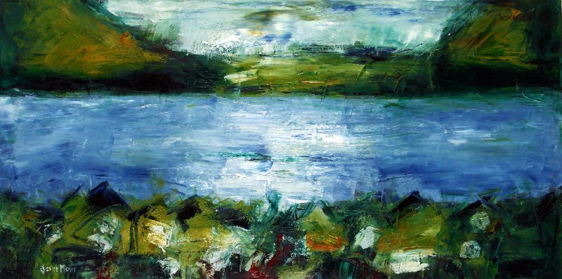 En lys morgen i februar - Færøerne