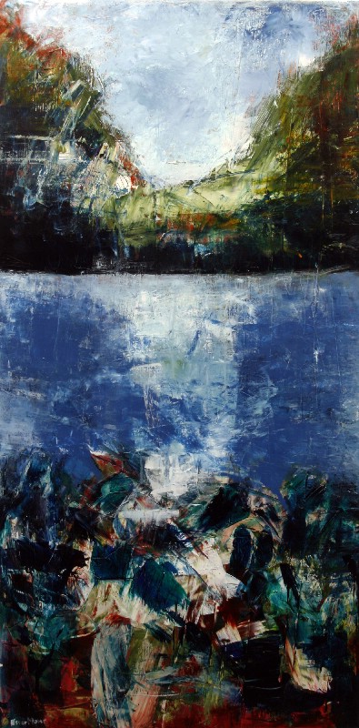 Aftensol over bugten - Færøerne