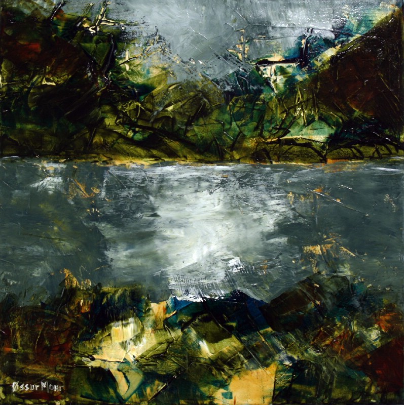 Aftensol i marts - Færøerne