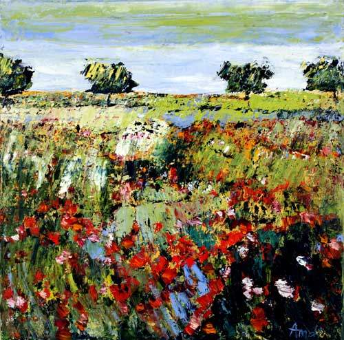 Blomstrende mank Provence