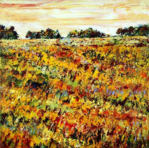 Vinstokke i efterårsfarver