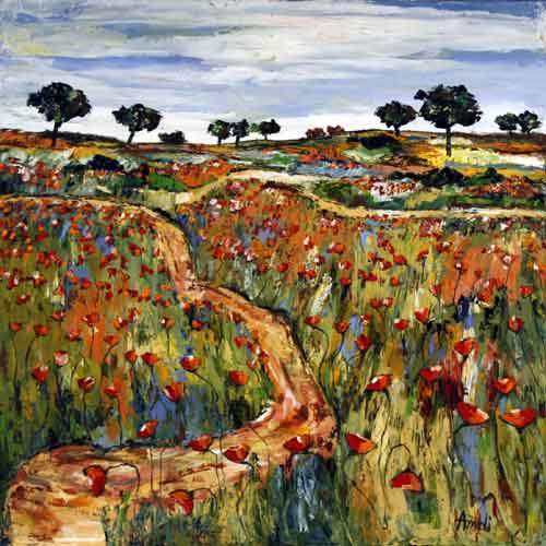 Nordøst for Apt - Provence