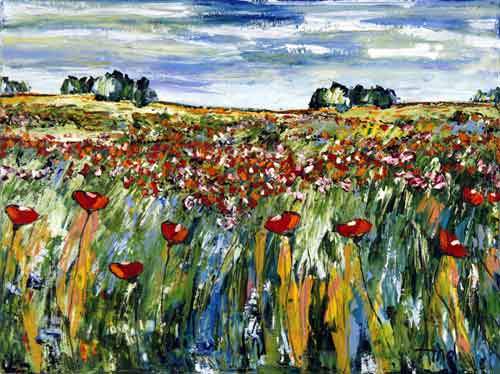 Frosthy Blossomed Flowers