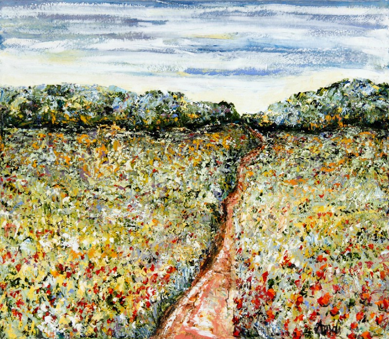 Sti i landskab - Provence