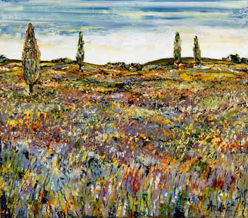 Landskab i Vår - Provence