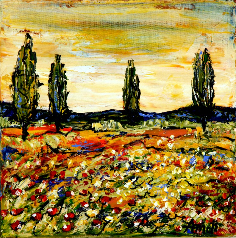 Landscape With Trees - Provence