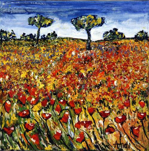 Fransk landskab - Provence