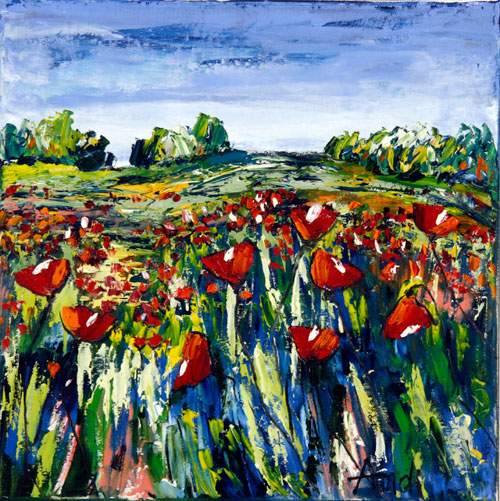 Valmuemark - Provence I