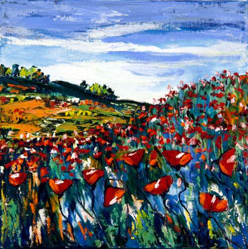 Dancing Flowers - Provence I