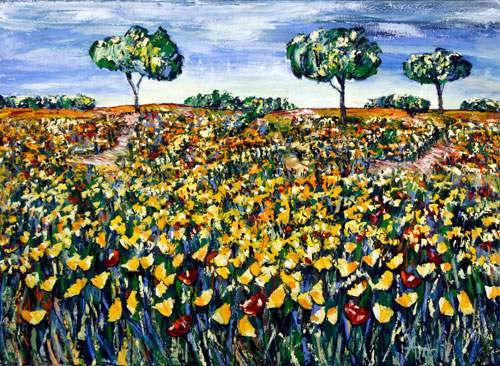 Yellow Flowers - Provence