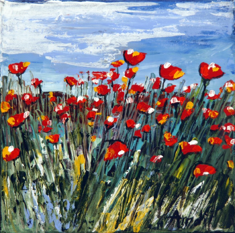 Red Flower II - Provence