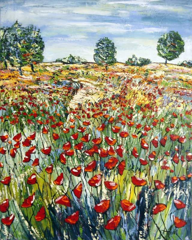 Blomster i flor - Provence