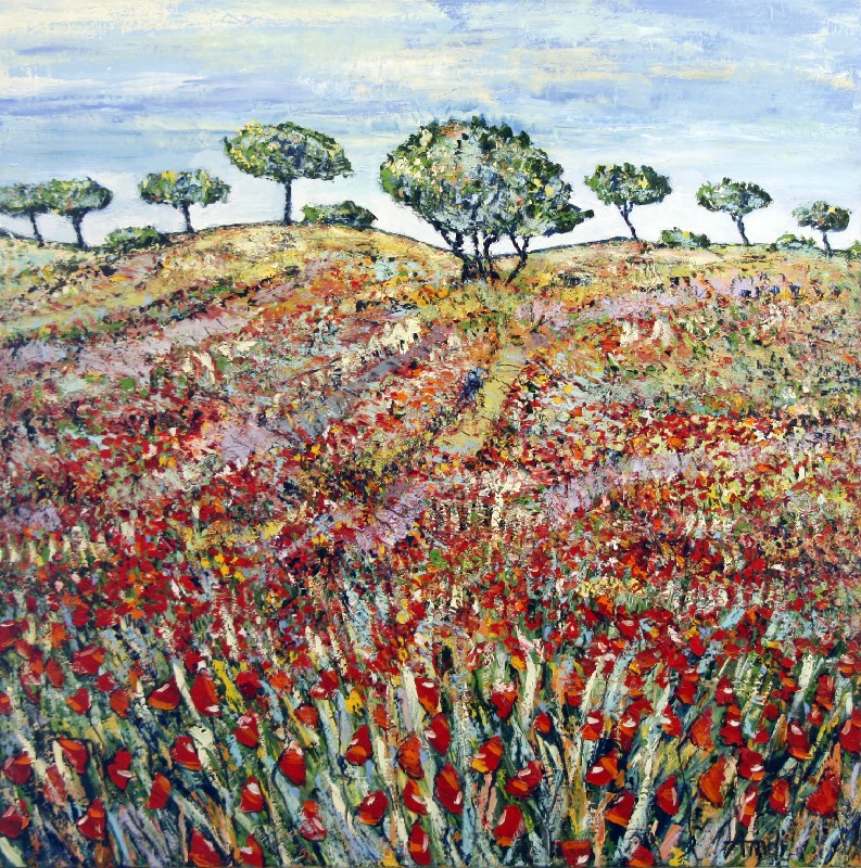 Landscape With Pinetrees - Provence