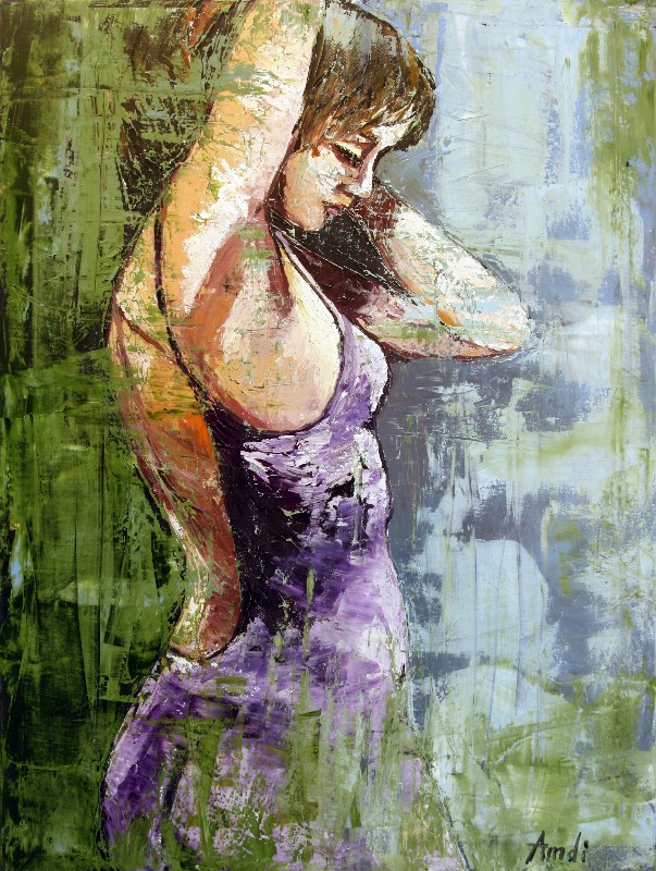 På vej til stranden