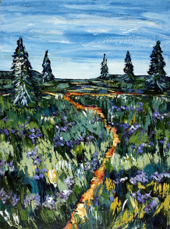 Purpel Flowers - Provence