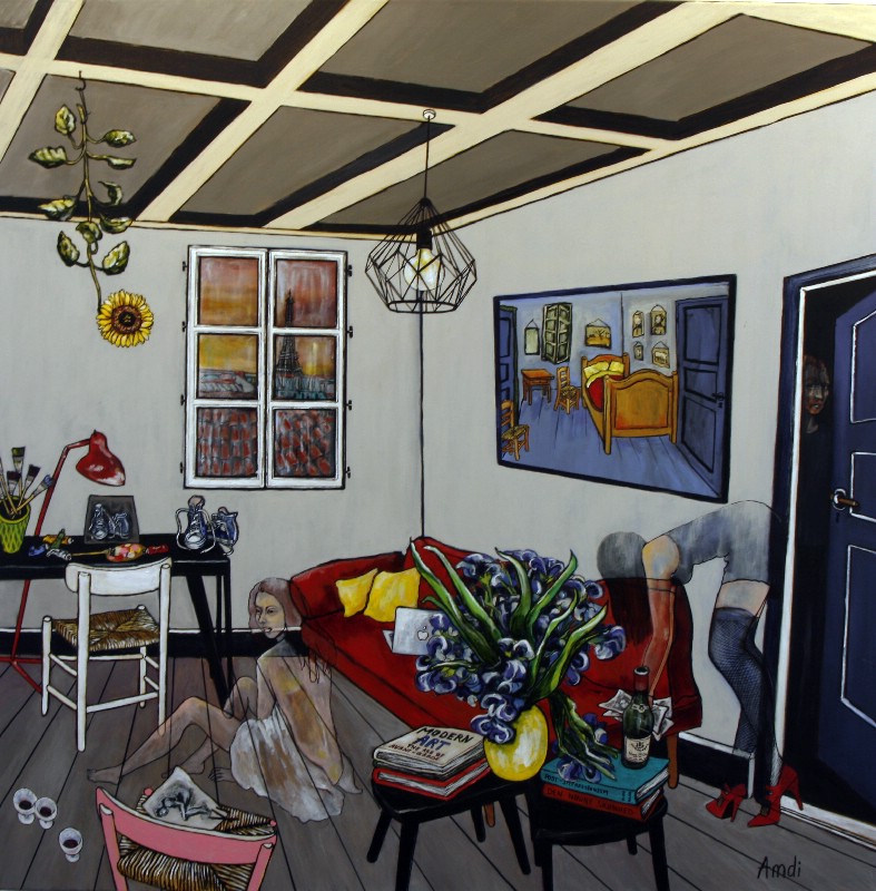 A La Van Cogh`s værelse - Anno 2016