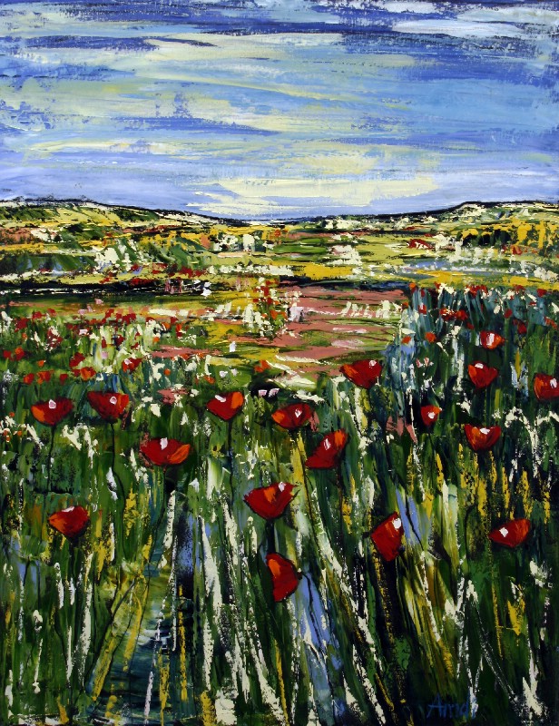 Plateau With Flowers