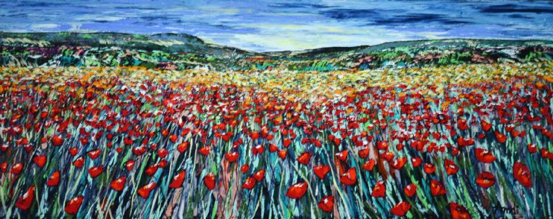 Landskab klædt i kærlighedens farver