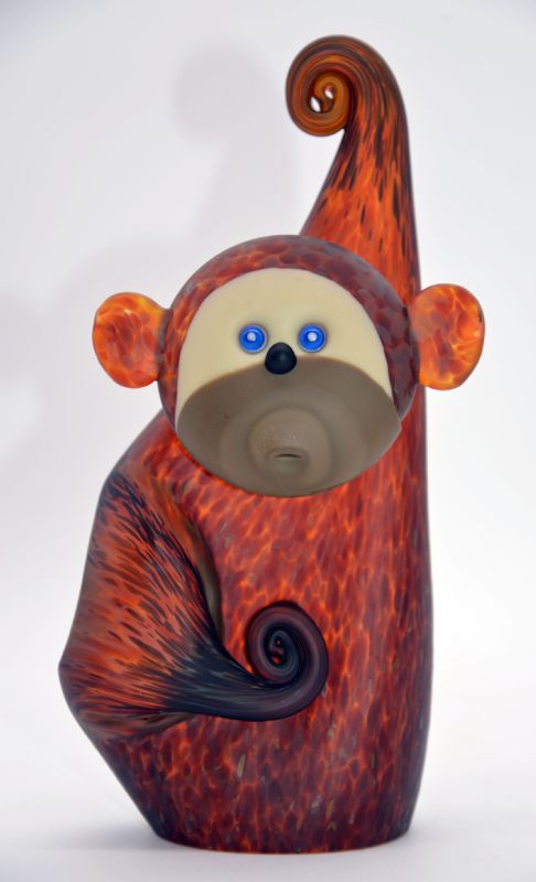 Monkey - Red Orange