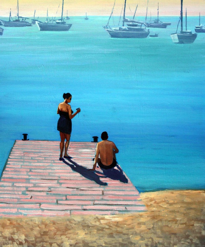 Couple On Beach